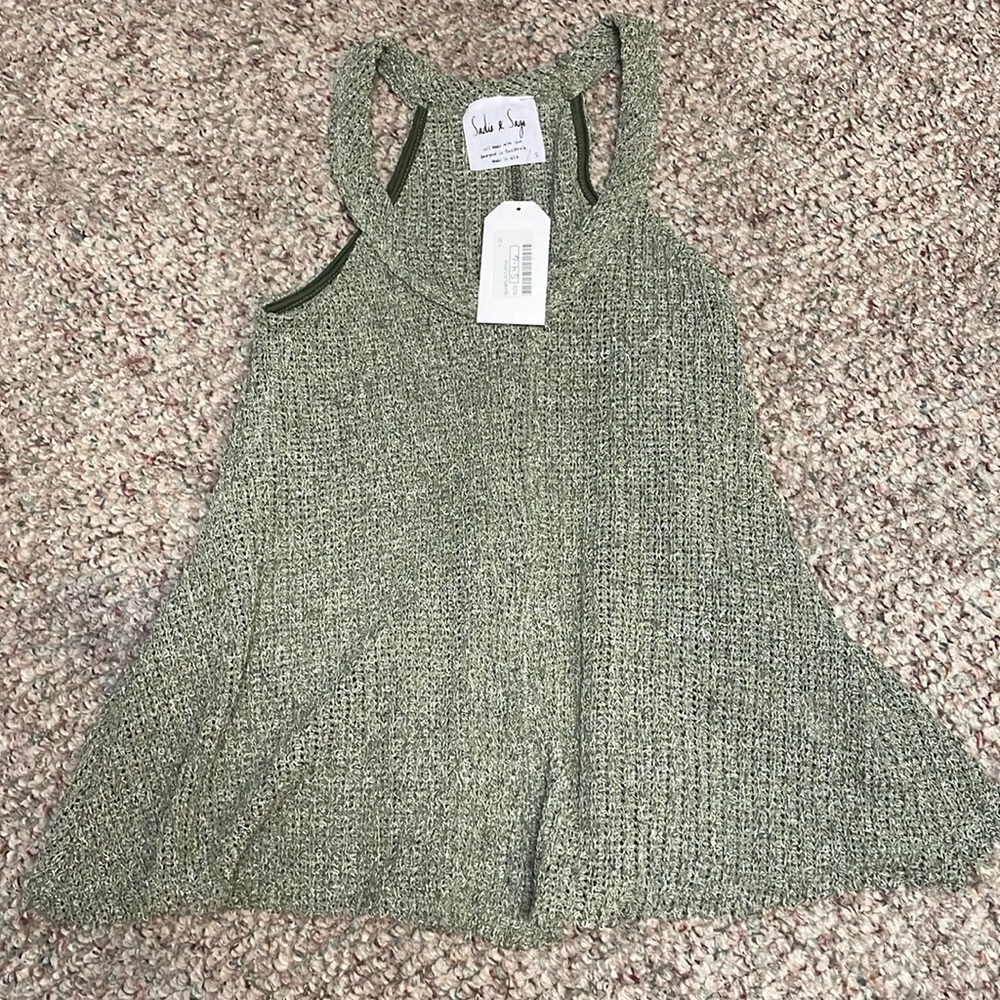 New Sadie & Sage knit tank